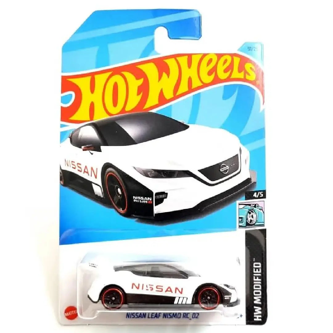 Hot Wheels Nissan Leaf Nismo RC 02 White HW Modified 1:64