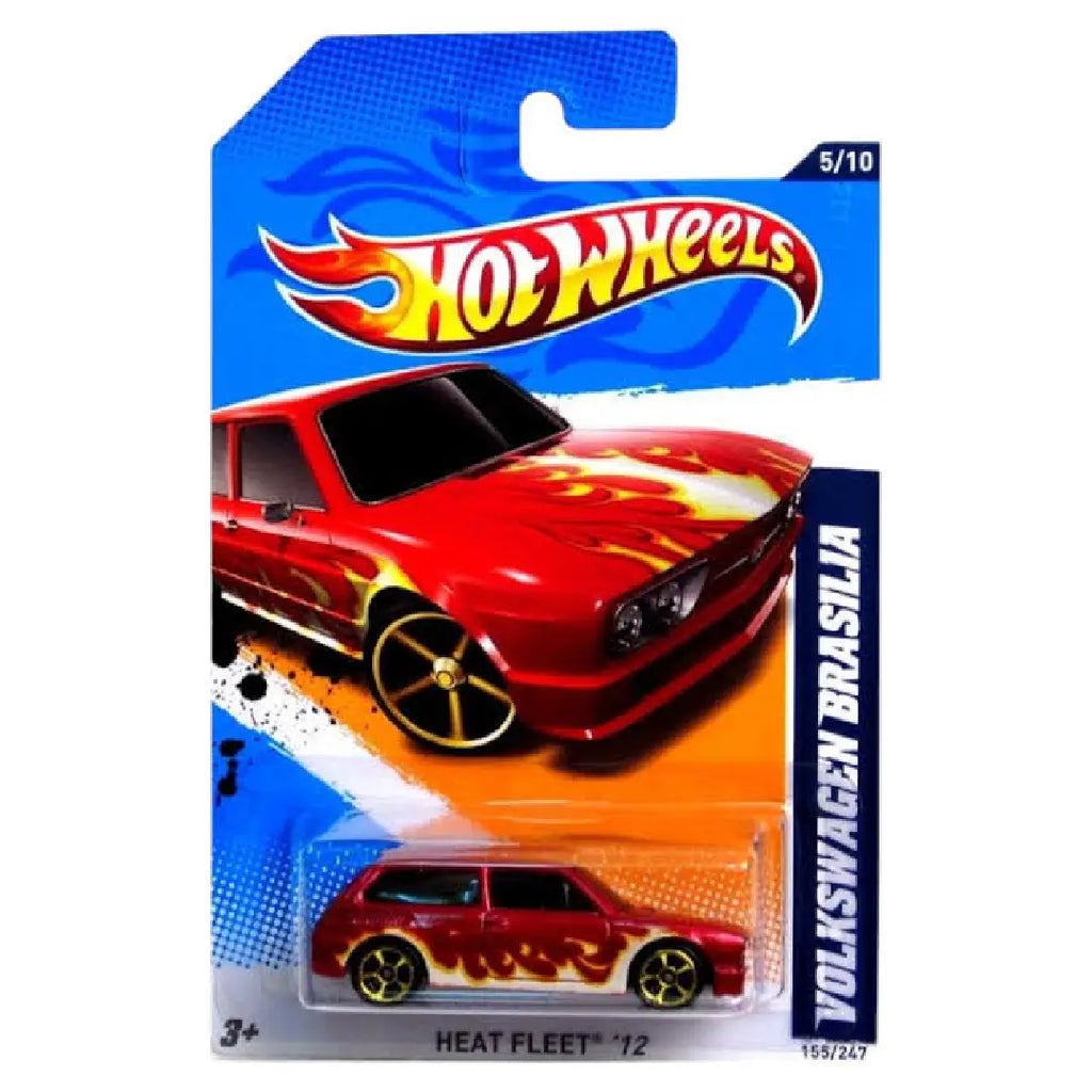 Hot Wheels Volkswagen Brasilia Red Heat Fleet 155/2012 1:64