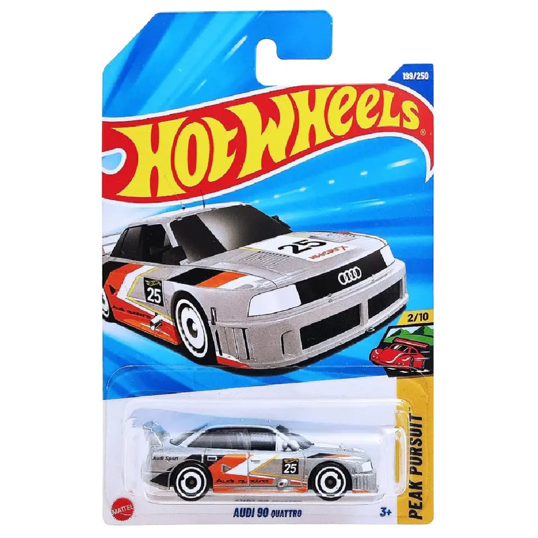 Hot Wheels Audi 90 Quattro Grey Peak Pursuit 199/250 1:64