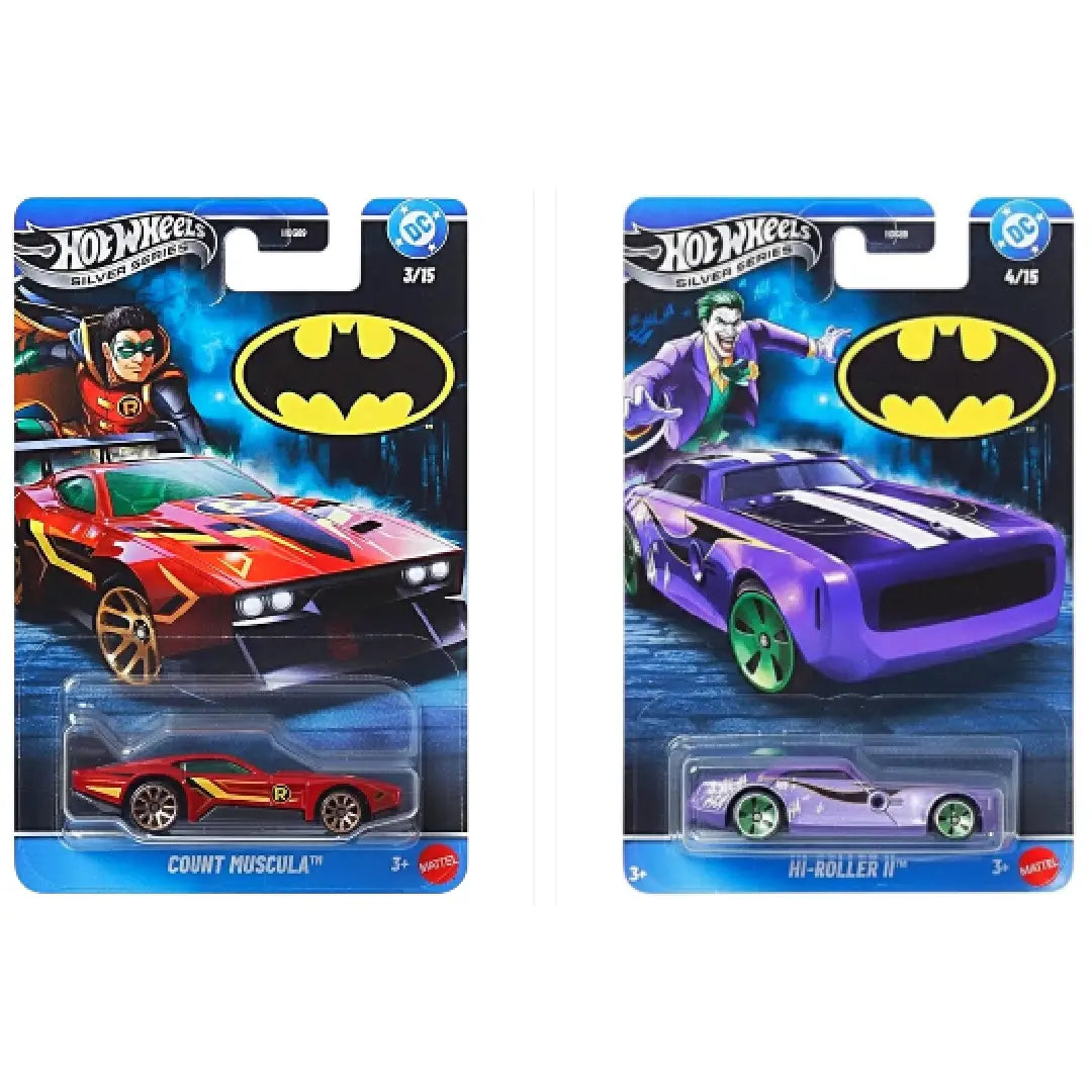 Hot Wheels Batman Silver Series Set of 5 Cars | PokeTCG – PokéTCG