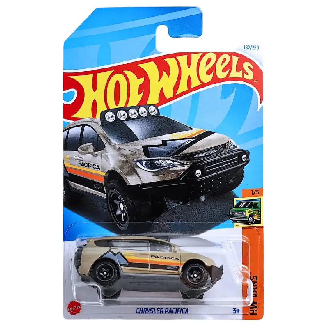 Hot Wheels Chrysler Pacifica Grey HW Vans 1:64 Diecast Car
