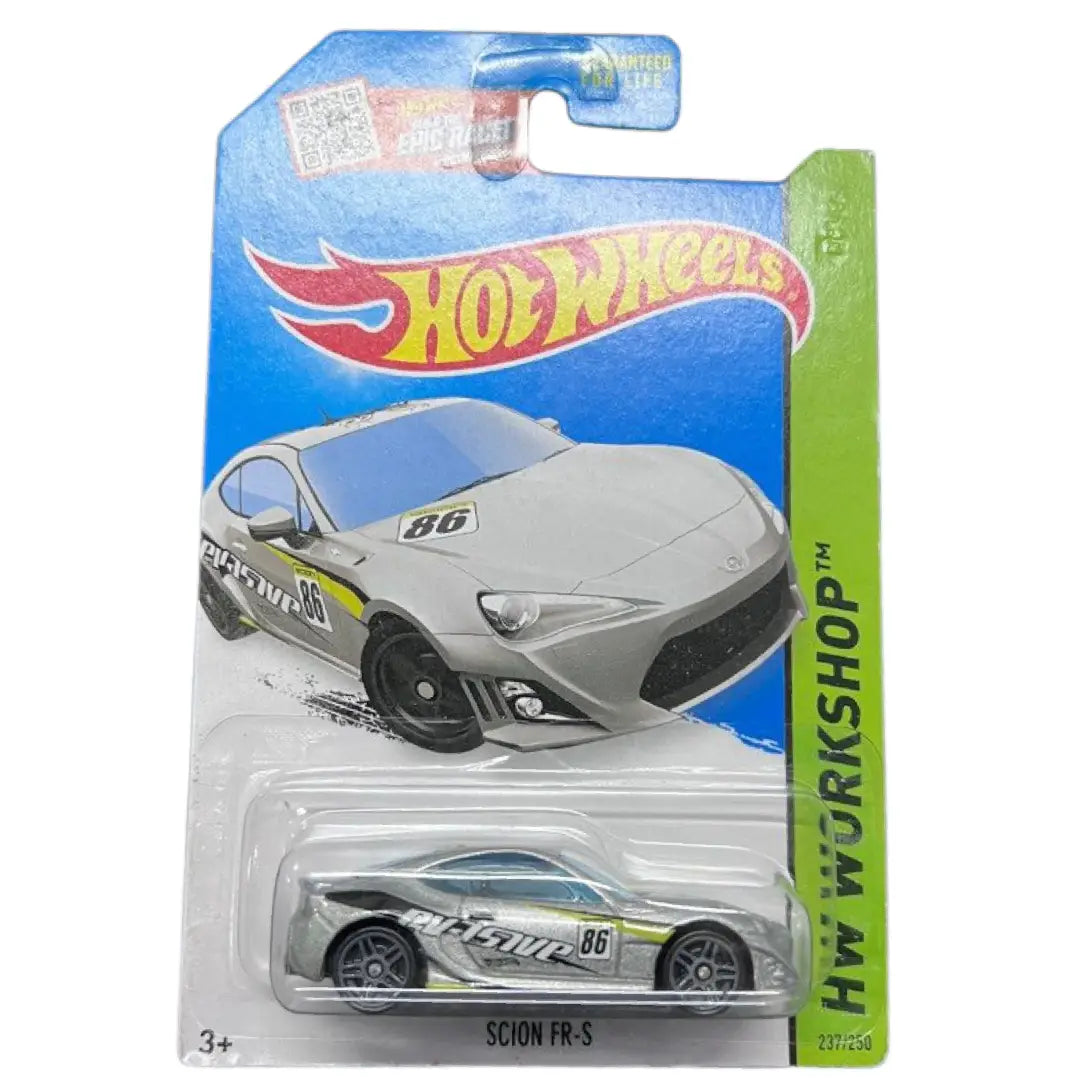 Hot Wheels Scion FR-S Silver HW Workshop 237/250 1:64