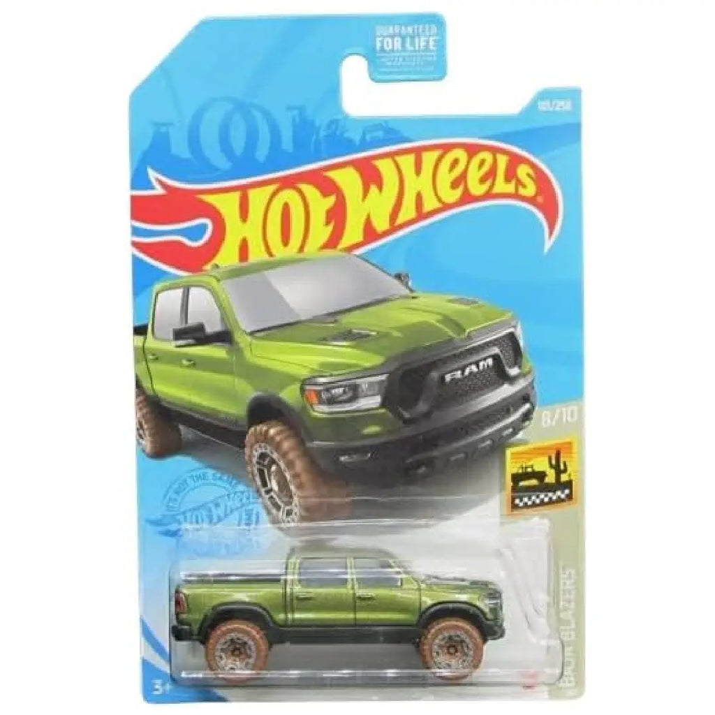 Hot Wheels 2020 Ram 1500 Rebel Green Baja Blazers 1:64
