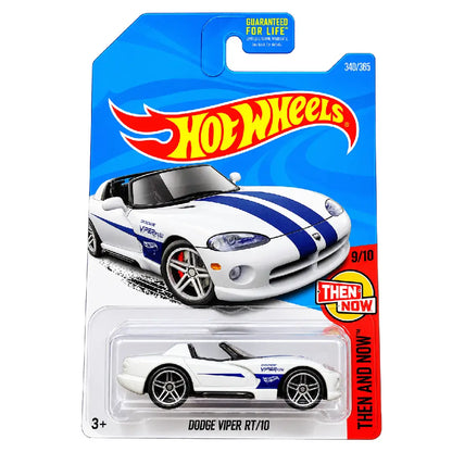 Hot Wheels Dodge Viper RT/10 White Then and Now 340/365 1:64