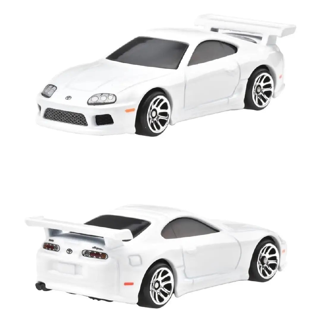 Hot Wheels Fast & Furious Toyota Supra White Brian O'Conner Silver Series 5/5 1:64