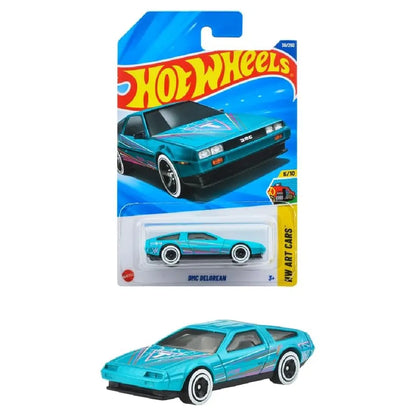 Hot Wheels DMC DeLorean Blue JFN35 1:64 Diecast Car