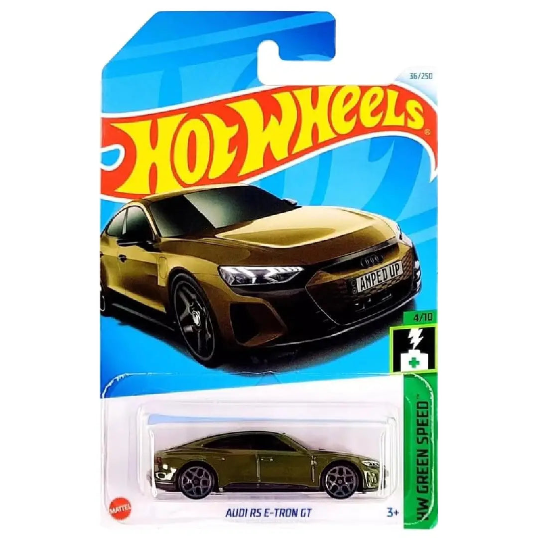 Hot Wheels Audi RS E-Tron GT Green HW Green Speed 4/10 36/250 1:64 Diecast