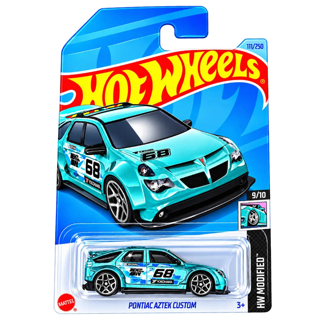 Hot Wheels Pontiac Aztek Custom Blue HW Modified 9/10 111/250 1:64 Diecast