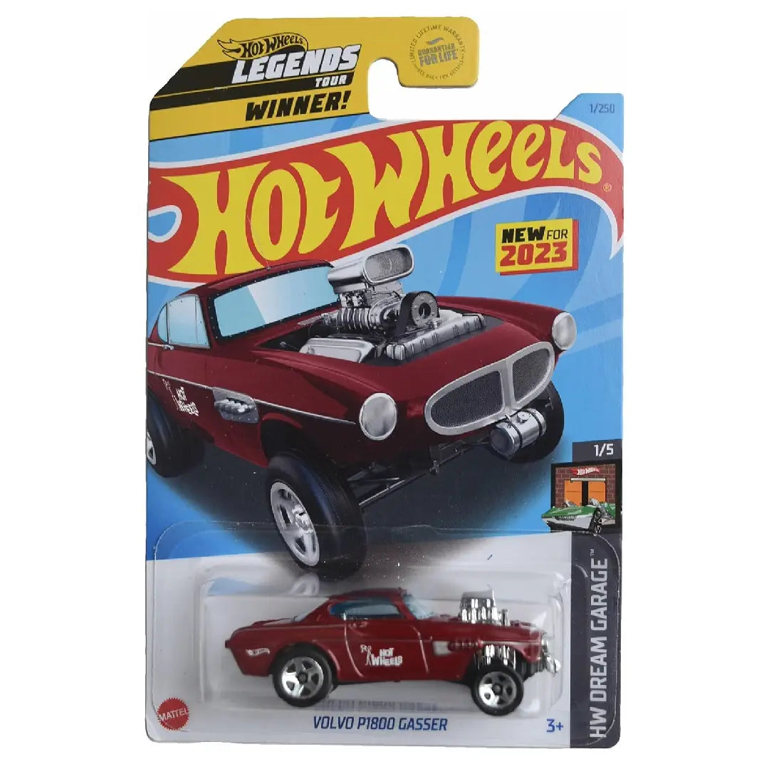 Hot Wheels Volvo P1800 Gasser Red 1/250 | PokeTCG – PokéTCG