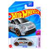 Hot Wheels Fiat 500e Grey Compact Kings 2/5 22/250 1:64 Diecast