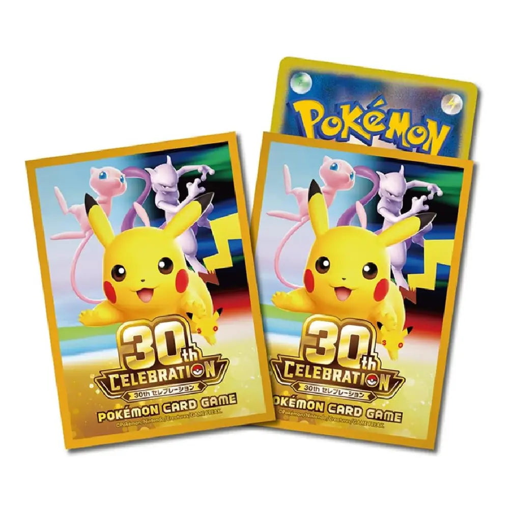 Pokémon Card Game 30th Celebration Premium Gloss Card Sleeves