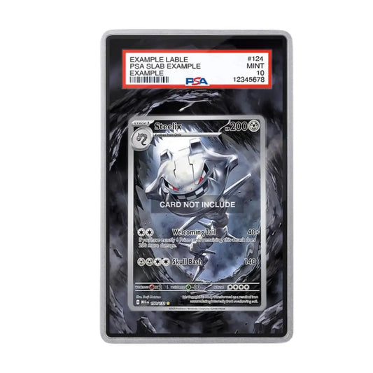 Steelix 150/132 Pokémon Extended Art Graded Display Case