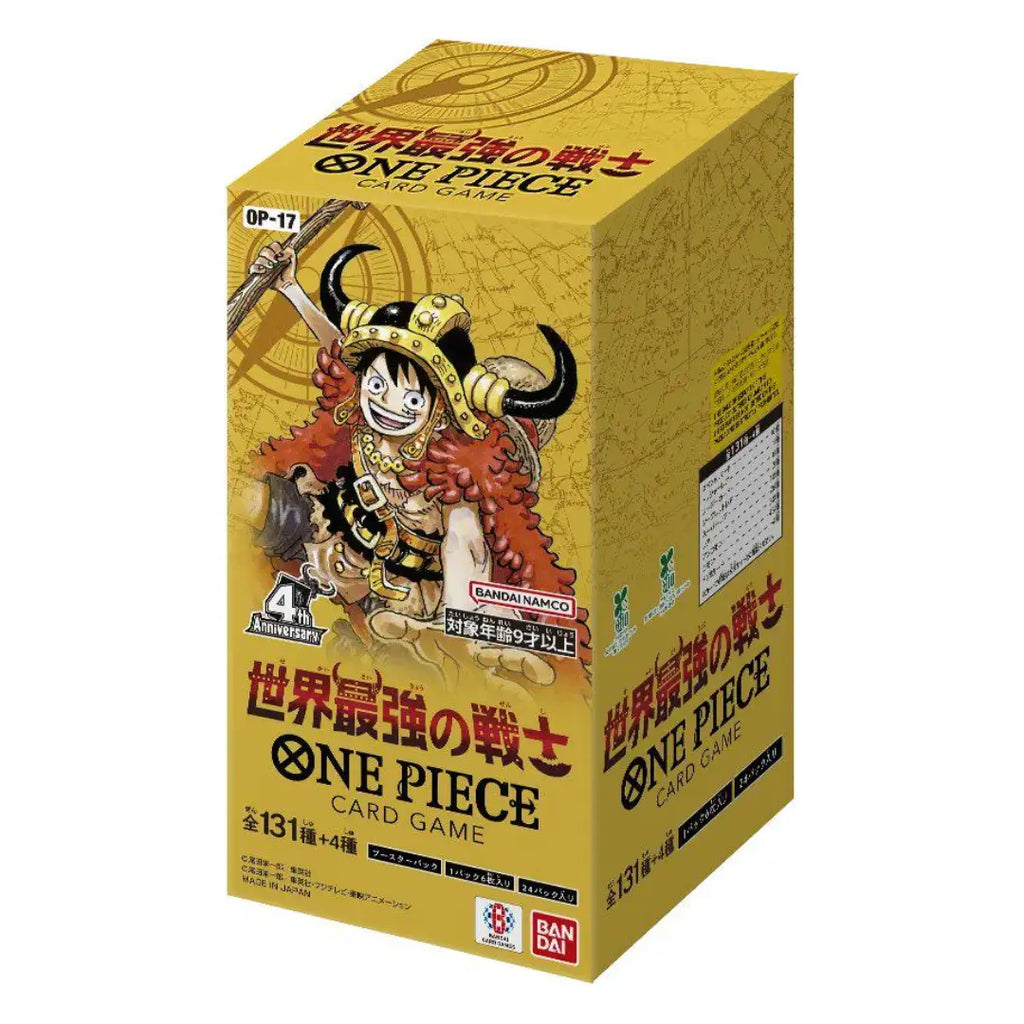 One Piece OP-17 The World's Strongest Warriors Booster Box (Japanese Version)
