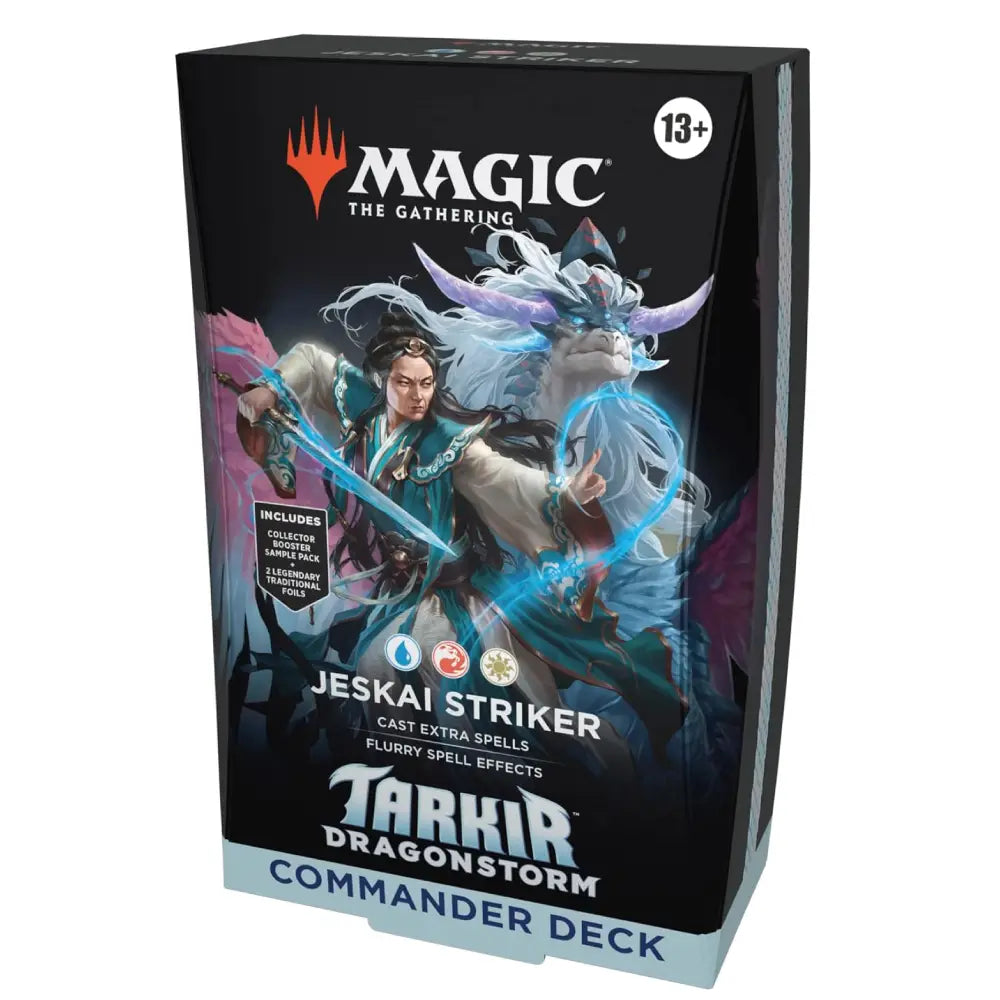 MTG Tarkir Dragonstorm Magic Commander Deck Jeskai Striker - PokeTCG