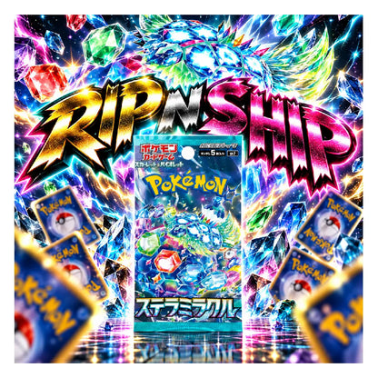 Pokémon TCG Japanese: Scarlet & Violet - Stellar Miracle Booster Pack | Rip N Ship