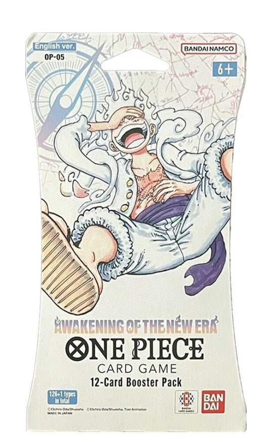 ONE PIECE Card Game OP-05 Awakening of the New Era Sleeved Booster Pack | English