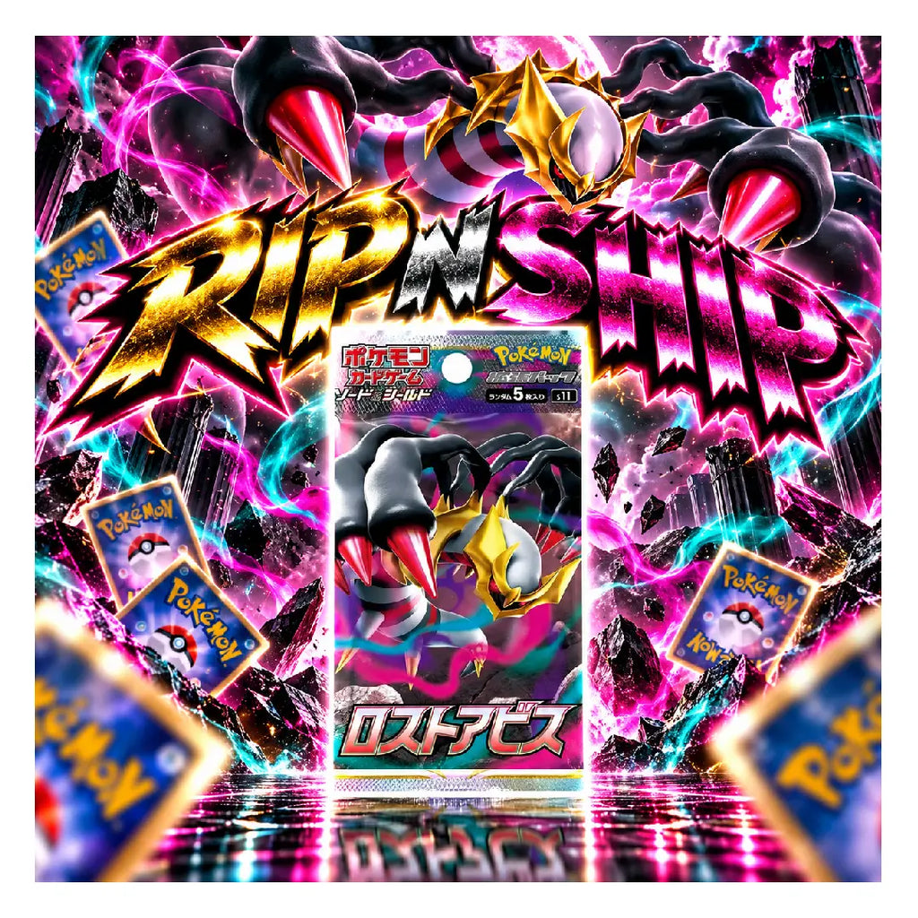Pokémon TCG Japanese: Sword & Shield - Lost Abyss Booster Pack | Rip N Ship