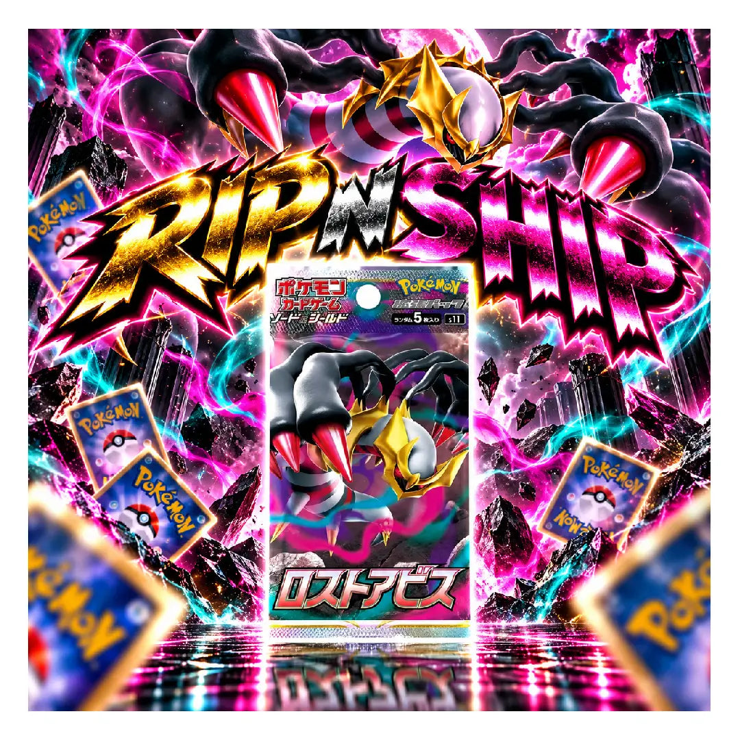 Pokémon TCG Japanese: Sword & Shield - Lost Abyss Booster Pack | Rip N Ship