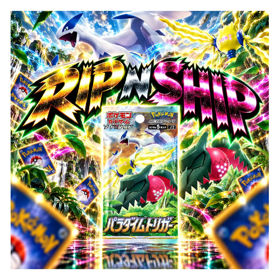 Pokémon TCG Paradigm Trigger Japanese Booster Pack | Rip N Ship