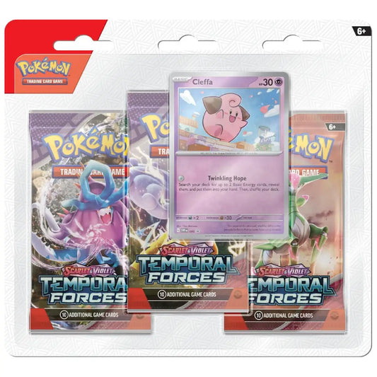 Pokemon Temporal Forces 3 Booster Blister Random Character - PokeTCG