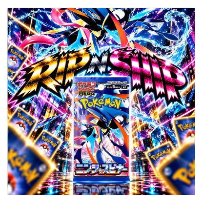 Pokémon TCG Ninja Spinner M4 Japanese Booster Pack | Rip N Ship