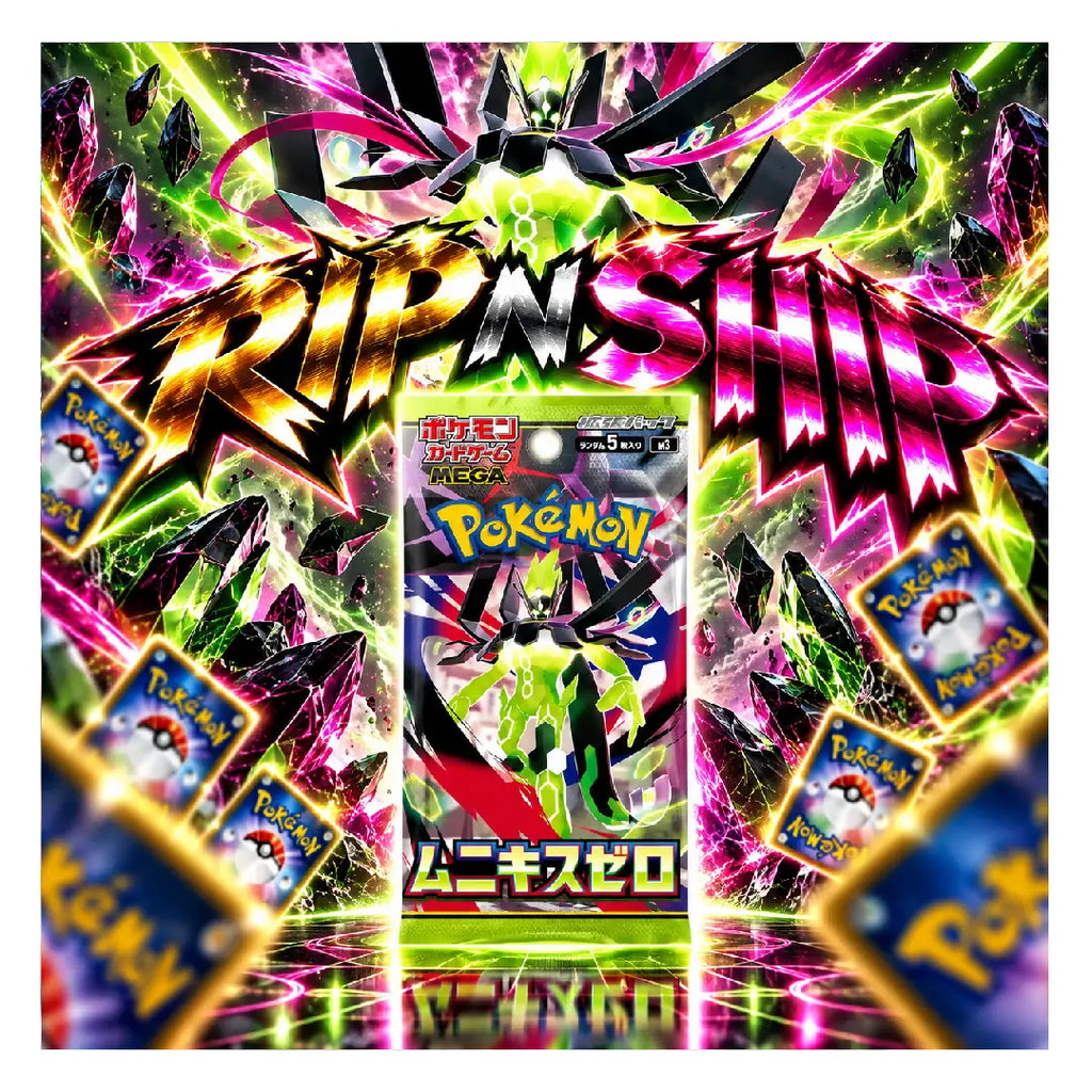 Pokémon TCG Nihil Zero SV5a Japanese Booster Pack | Rip N Ship
