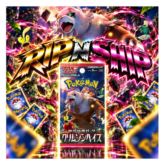 Pokémon TCG Crimson Haze Japanese Booster Pack | Rip N Ship