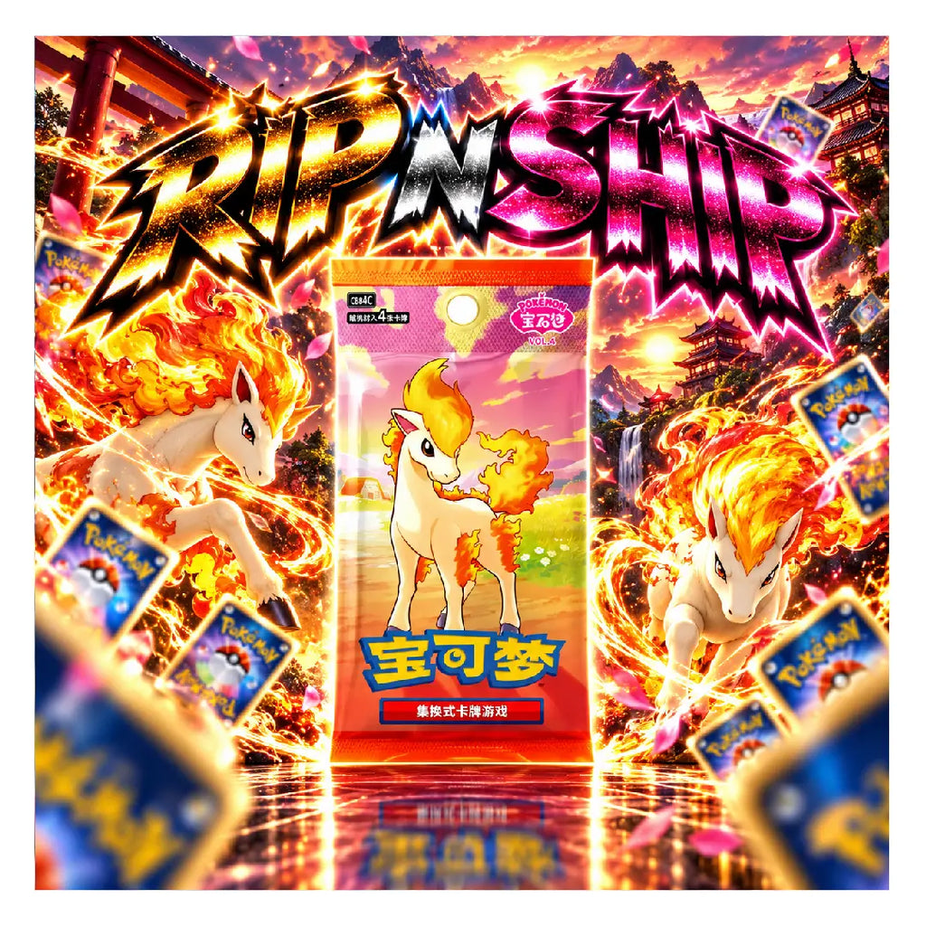 Pokémon TCG Gemstone Gem Pack Vol. 4 Chinese Booster Pack | Rip N Ship