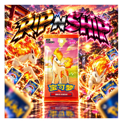 Pokémon TCG Gemstone Gem Pack Vol. 4 Chinese Booster Pack | Rip N Ship