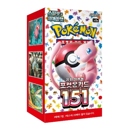 Pokémon TCG Scarlet & Violet 151 SV2a Korean Booster Box | Rip N Ship