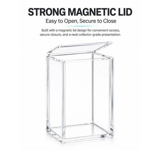 Premium Acrylic ETB Display Case – 5mm Elite Trainer Box Protector with Magnetic Lid