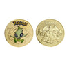 Pokémon Gold Collectible Metal Coins – Charizard, Pikachu, Mewtwo & More
