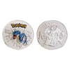 Pokémon Silver Collectible Metal Coin Set – Charizard, Pikachu, Mewtwo & More