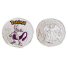 Pokémon Silver Collectible Metal Coin Set – Charizard, Pikachu, Mewtwo & More