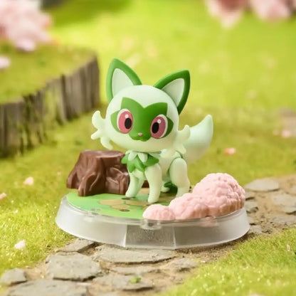 Sprigatito Blokees Pokémon Collectible Statue Figure Model Size S - PokeTCG