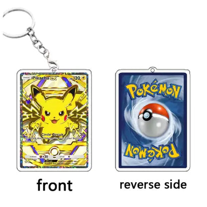 Pokémon Eevee & Friends Acrylic Keychain – Cute Anime Backpack Keyring