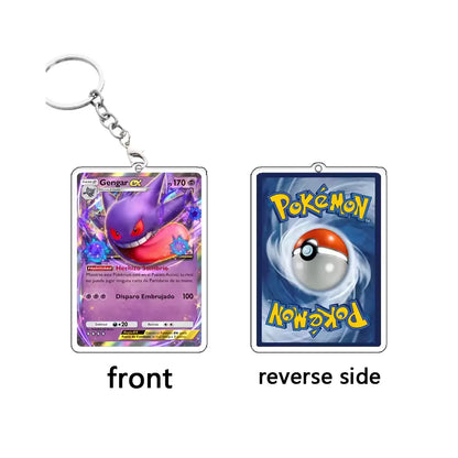 Pokémon Eevee & Friends Acrylic Keychain – Cute Anime Backpack Keyring