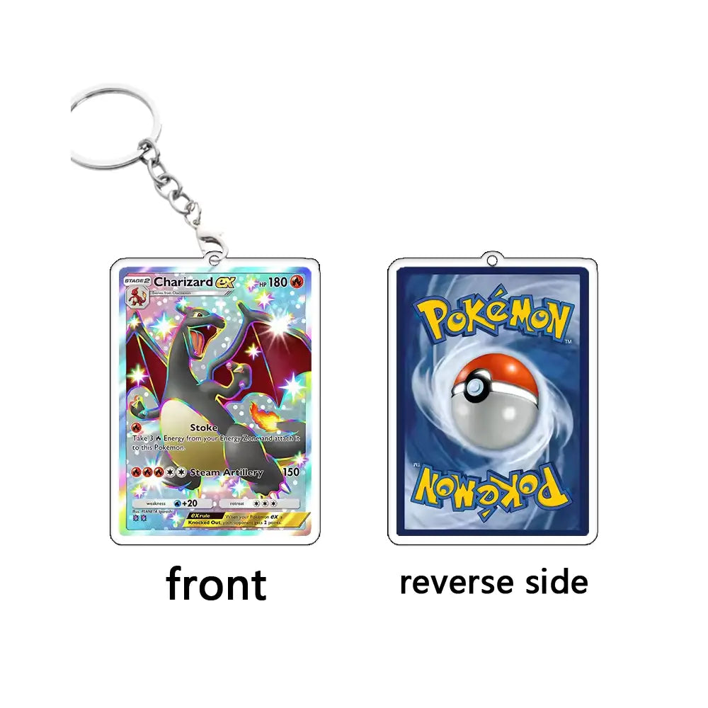 Pokémon Eevee & Friends Acrylic Keychain – Cute Anime Backpack Keyring