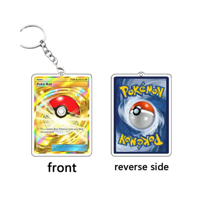 Pokémon Eevee & Friends Acrylic Keychain – Cute Anime Backpack Keyring