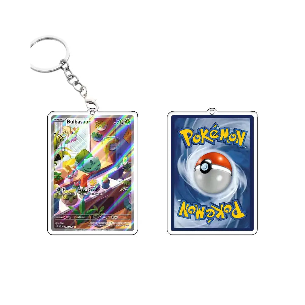 Pokémon Eevee & Friends Acrylic Keychain – Cute Anime Backpack Keyring