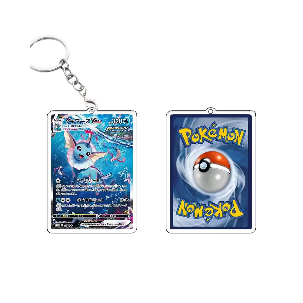 Pokémon Eevee & Friends Acrylic Keychain – Cute Anime Backpack Keyring