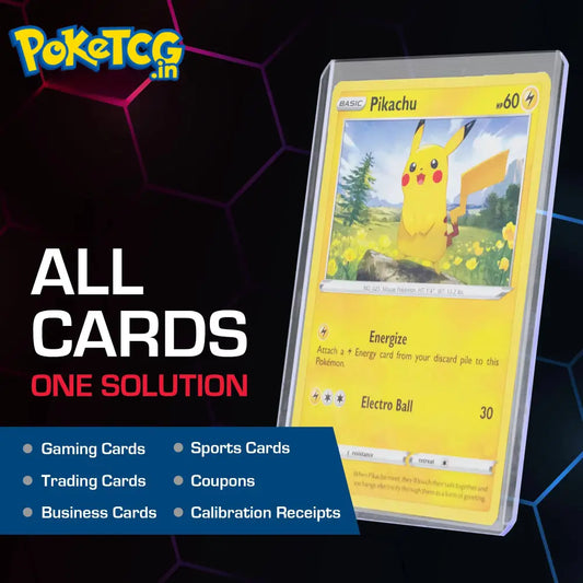 3" x 4" Premium Card Top Loader (35PT) – Hard Plastic Trading Card Protector (Single Piece)