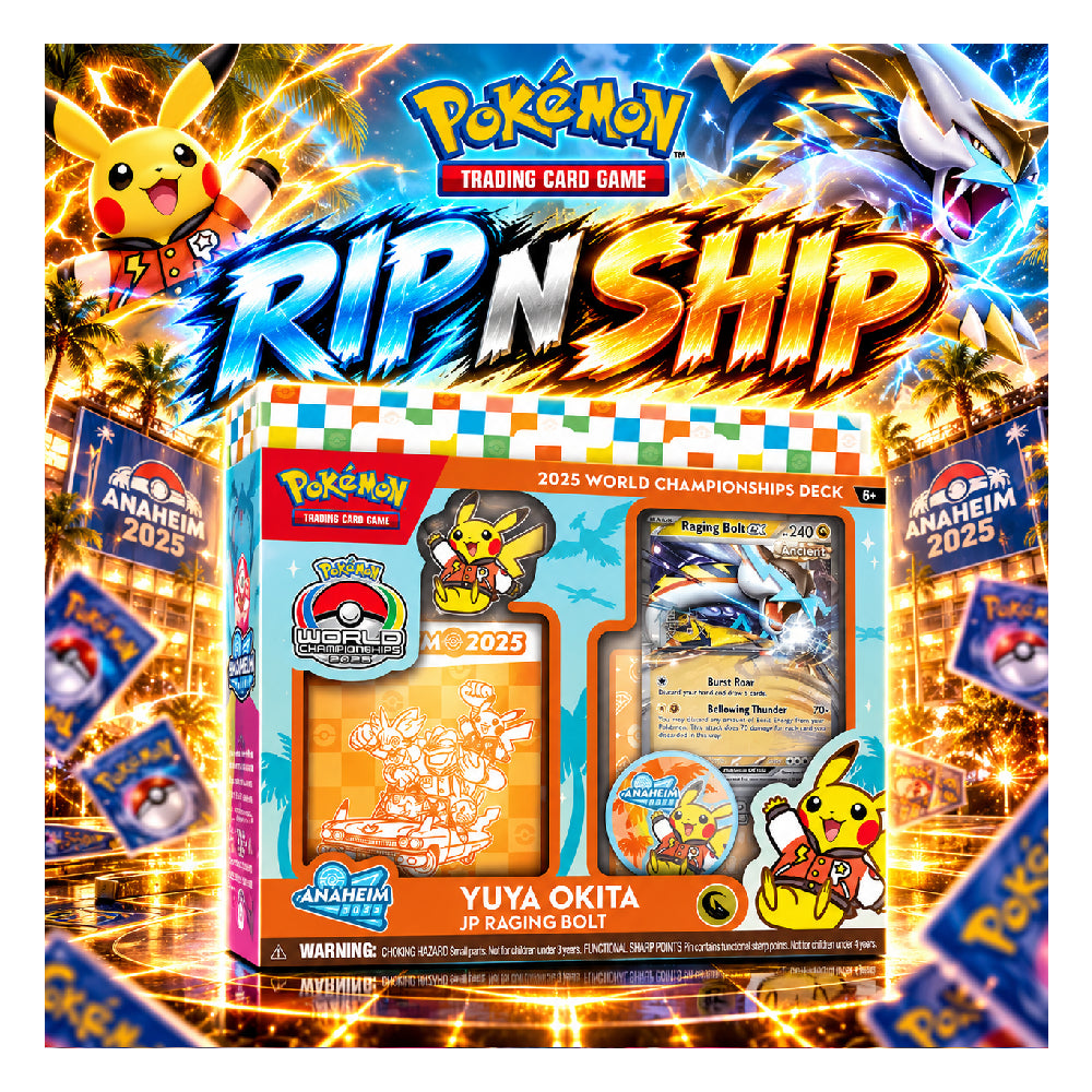 Pokémon TCG 2025 World Championships Deck – Yuya Okita Rip N Ship
