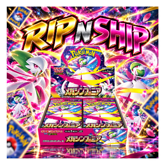 Pokémon TCG Mega Symphonia Japanese Booster Box - Scarlet & Violet Era - Rip N Ship