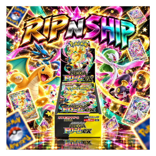 Pokémon TCG MEGA Dream ex High Class Pack Booster Box - Japanese Pokémon Cards - Rip N Ship