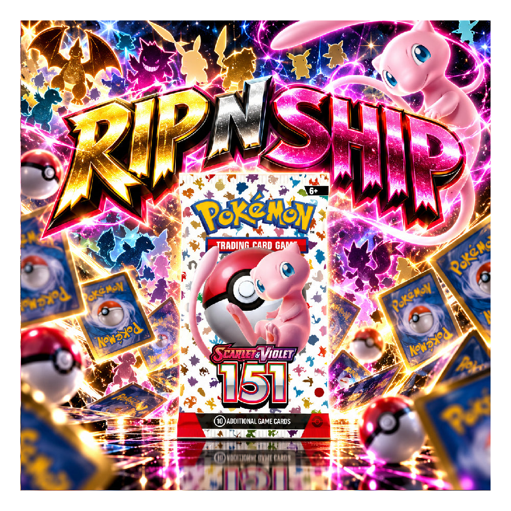 Pokémon TCG: Scarlet & Violet 3.5 - Pokémon 151 Booster Pack | Rip N Ship