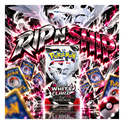 Pokémon TCG: Scarlet & Violet 10.5 - White Flare Binder Booster Pack | Rip N Ship