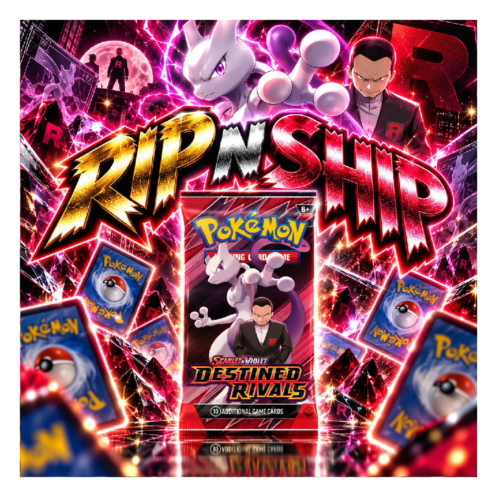 Pokémon TCG: Scarlet & Violet - Destined Rivals Build & Battle Booster Pack | Rip N Ship