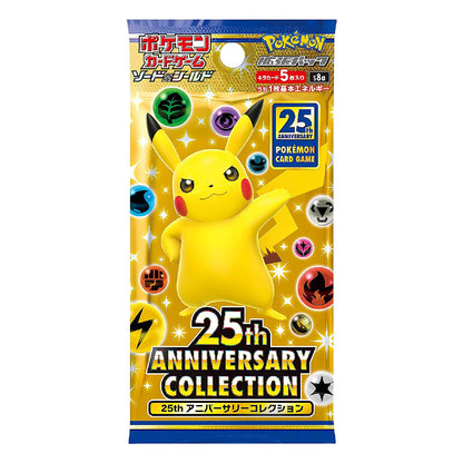 Pokémon TCG Japanese: 25th Anniversary Collection S8a Booster Pack | Rip N Ship