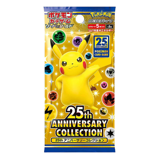 Pokémon TCG Japanese: 25th Anniversary Collection S8a Booster Pack | Rip N Ship